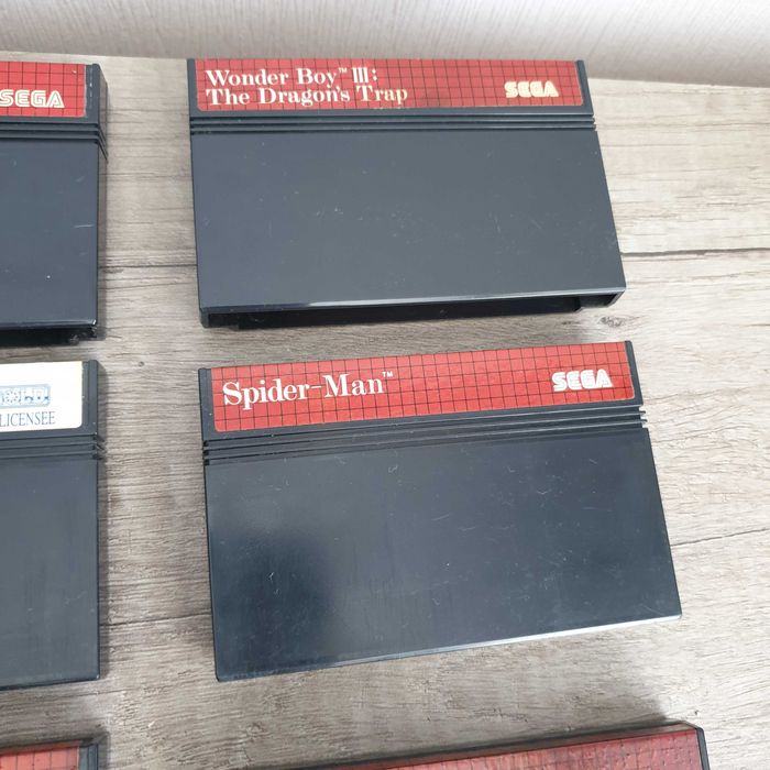 Оригинални игри за Sega Master -10 броя