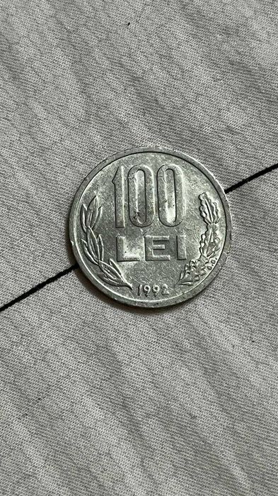 Moneda rara 100lei Mihai Viteazul din 1992