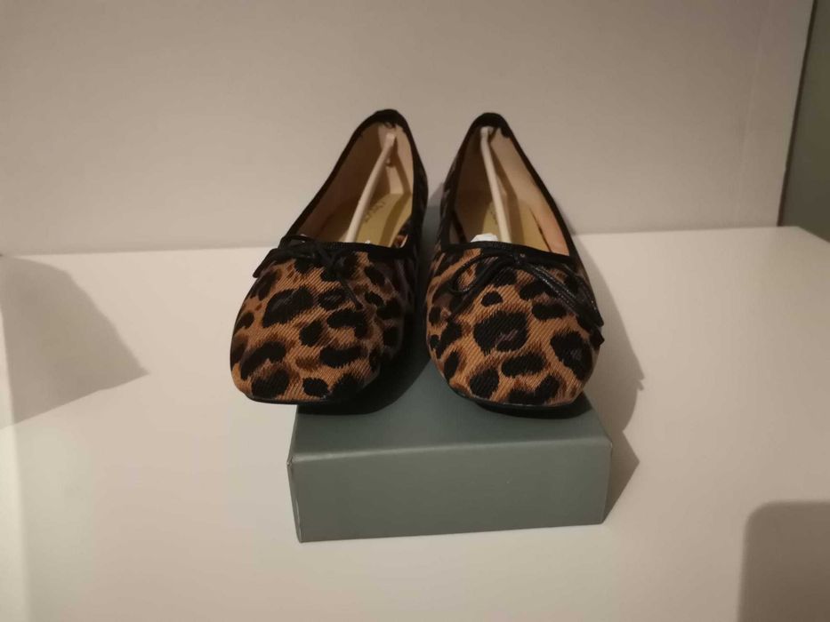 Balerini dama C. Paravano leopard, marimea 38.5, noi