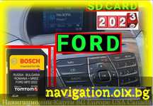 ФОРД 2023 SD карта FORD MFD card ъпдейт навигация Fiesta Focus KugaMAX