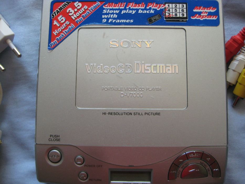 Продавам Sony D-V7000 Video CD Discman MADE IN JAPAN