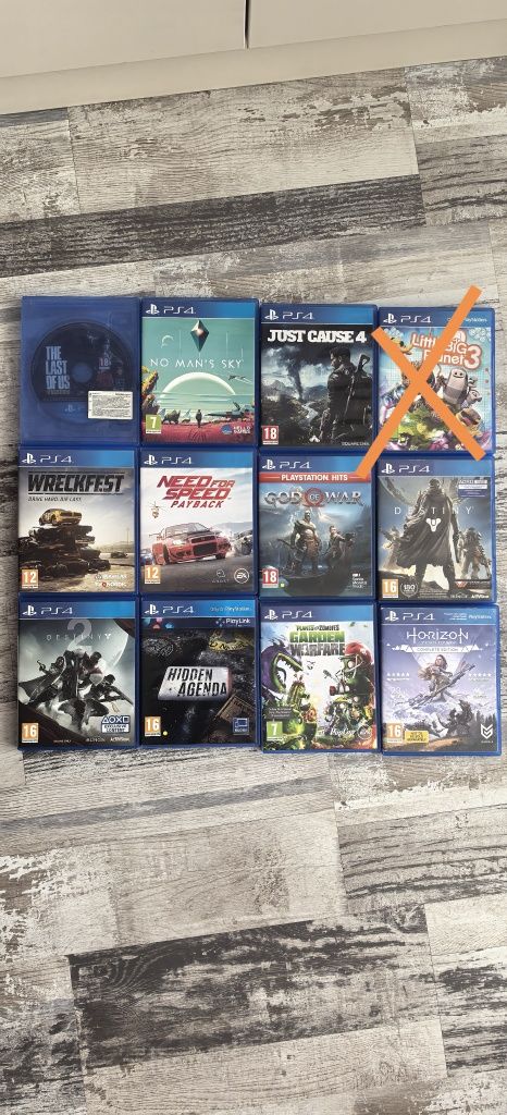 Ps4 лот от игри пс4
