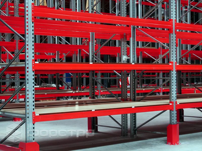Фронтальный стеллажи, Палетные стеллажи, Складские стеллажи, Стеллаж