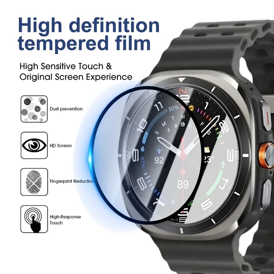 Samsung Galaxy Watch 7 / FE 40 / Ultra 47 / 5D Протектор за цял екран