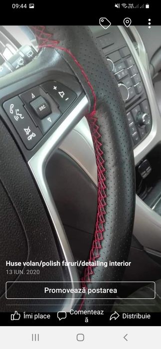 Huse volan piele naturala