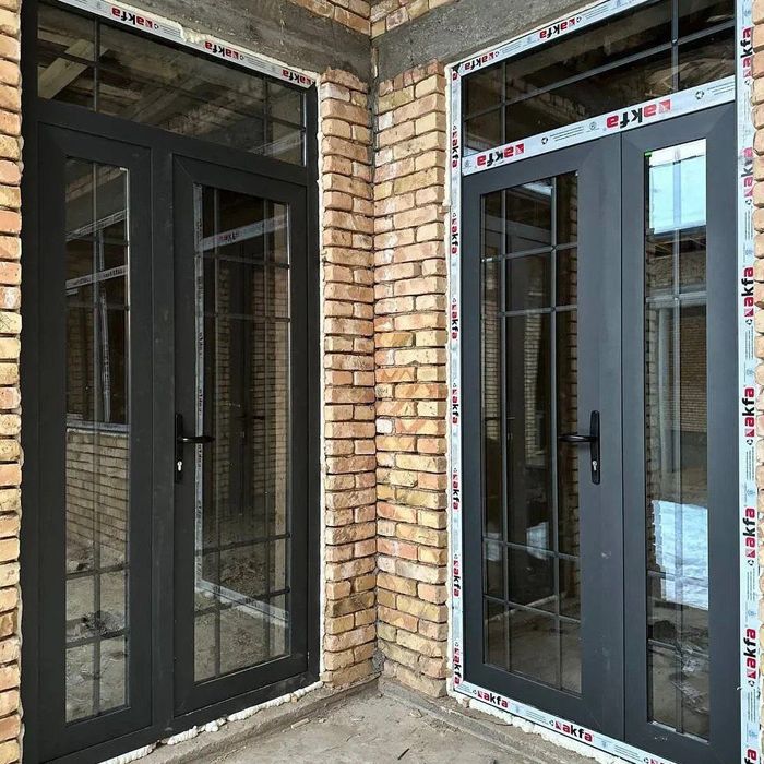 Акфа окна двери витражи от 50$ за квадратный метр