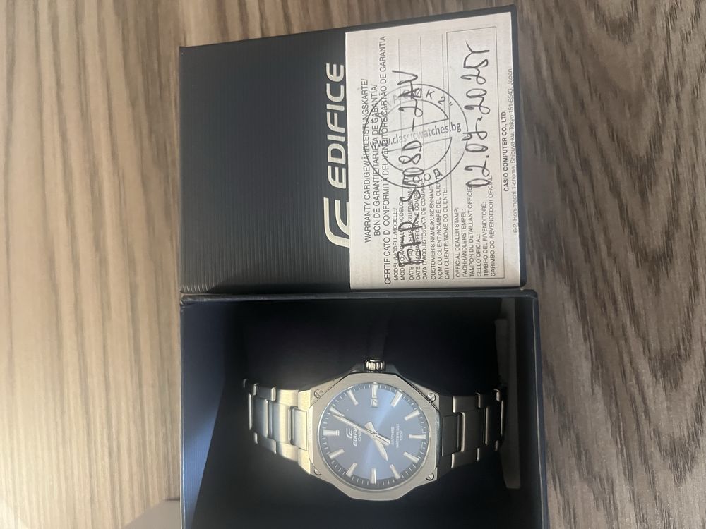 Casio Edifice - чисто нов ! Мъжки часовник