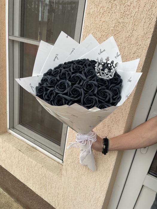 Buchet cu trandafiri din sapun