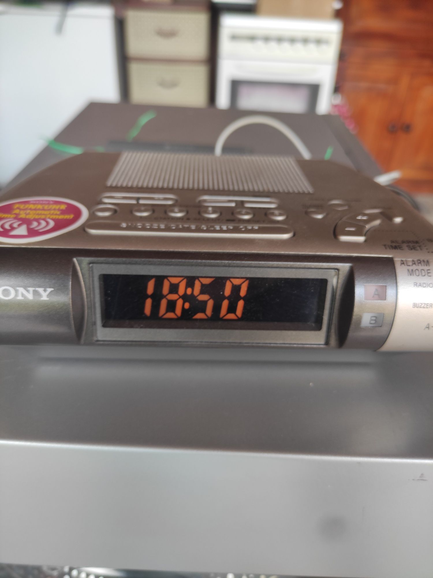 SONY clock radio model:  icf-C255RC