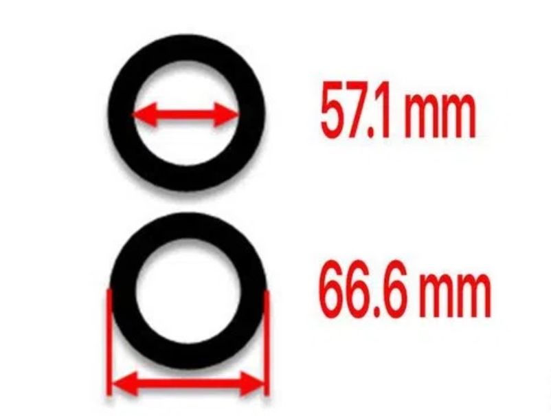 Inele 66,6 la 57,1mm