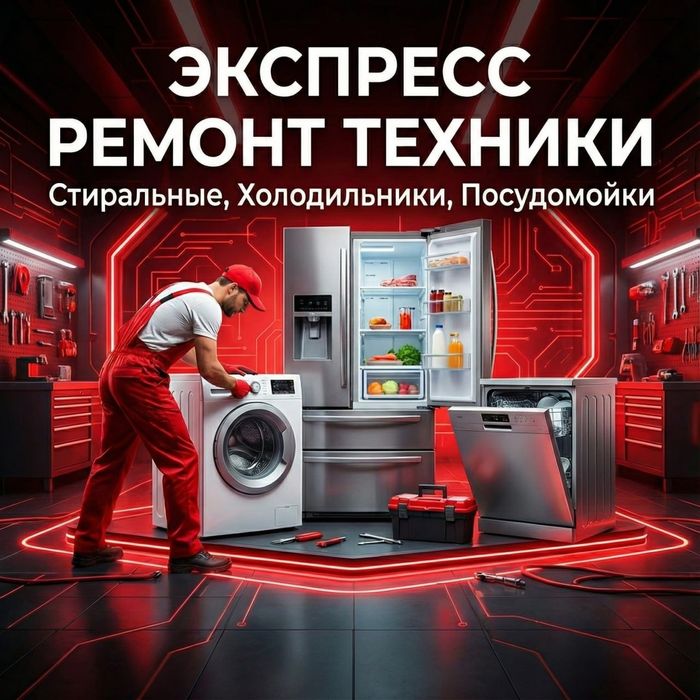 Ремонт Стиральных машин, Холодильников, Посудомоек. Частный мастер