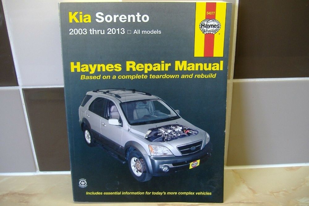 Manual auto Haynes Mazda 3 2004-11, MX-5 1989-2005, Kia Sorento 03-13