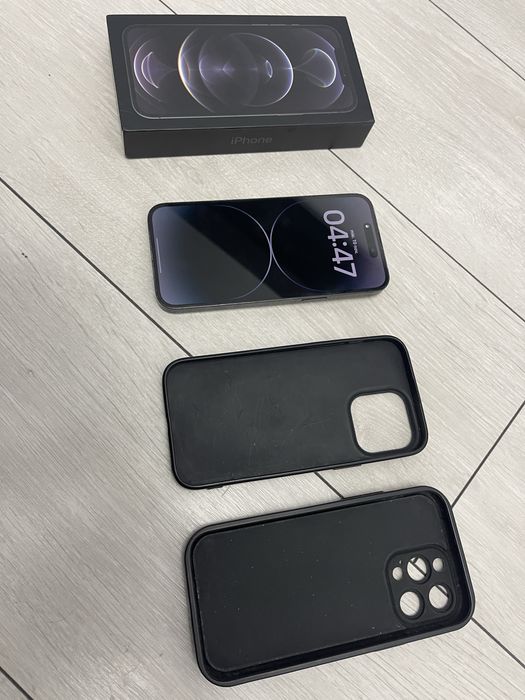 Iphone 14 pro max 128 gb black negru