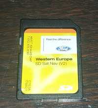 Card navigatie EU centru-sud-vest ,original Ford Focus Mk3