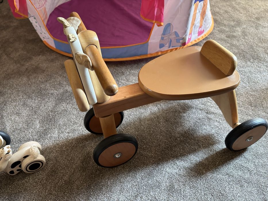 Premergator bebe, mini bicicleta, tricicleta lemn solide