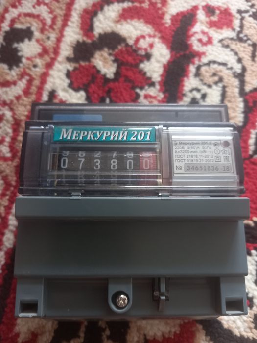 Электро счетчик меркурий 201