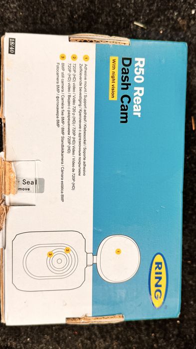 Camera spate dash cam rear