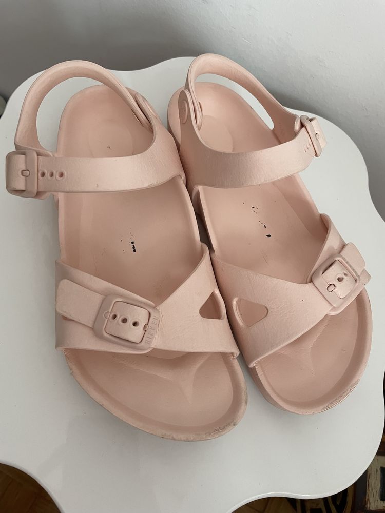 Birkenstock copii roz pal plastic - 33