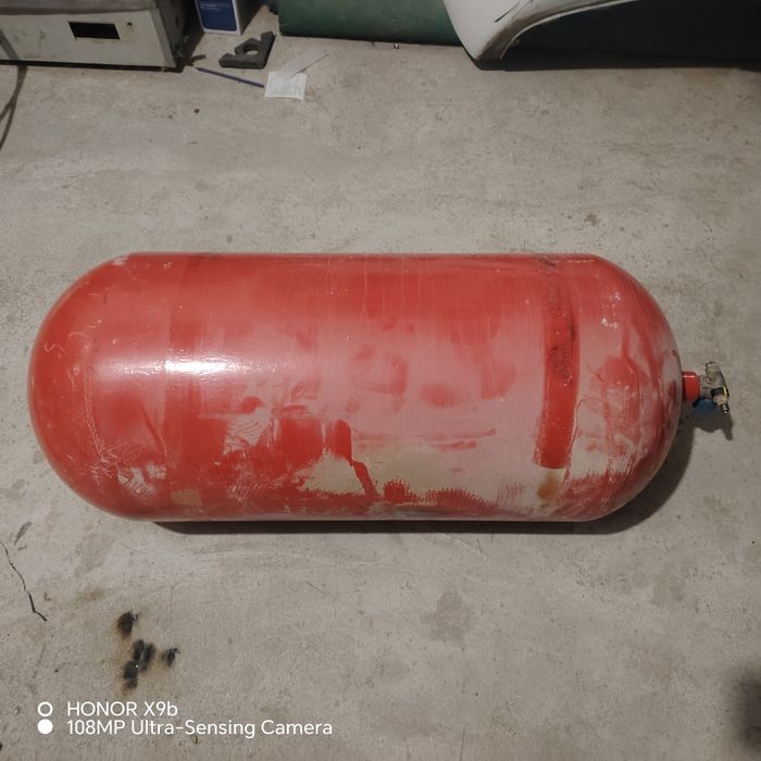 Metan ballon 100 litrli Shaffof balon