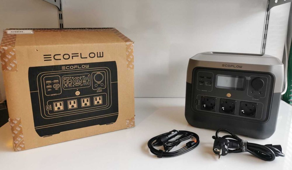 Електростанция EcoFlow RIVER 2 Pro+EcoFlow 2x100W Rigid Solar Panel