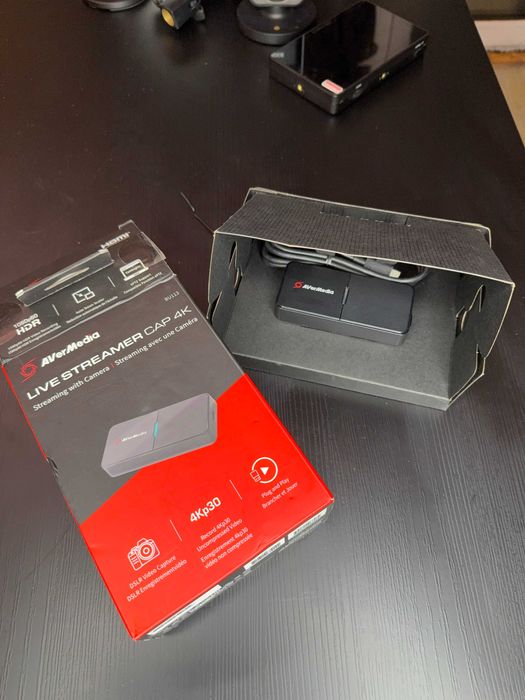 Capture card AVerMedia Live Streamer CAP 4K BU113 HDMI към USB-C