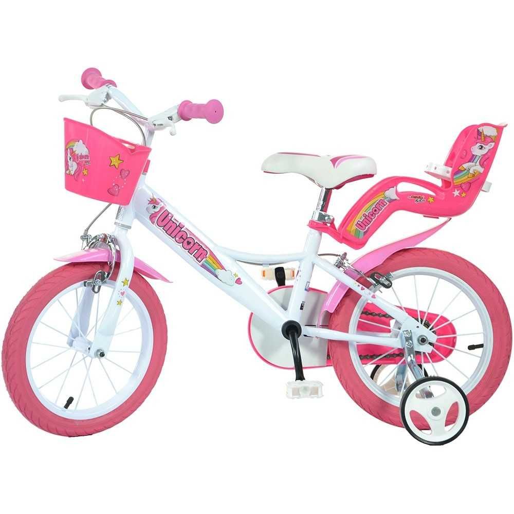 Bicicleta copii Dino Bikes 14" Unicorn