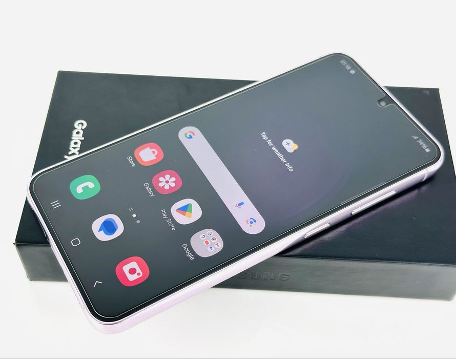 Samsung Galaxy S23 5G 256GB 8RAM Lavender Перфектен! Гаранция!