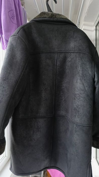 Продам б/у дубленку искусственная , размер 3XL