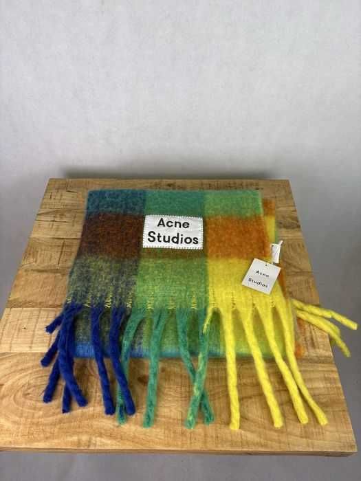 ACNE STUDIOS Italy Mohair Original Голям нов шал