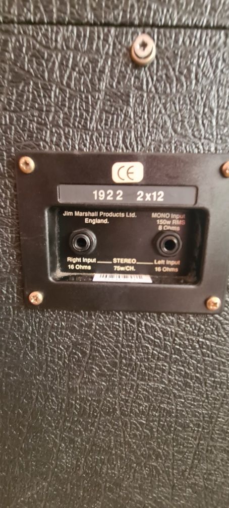 Amplificator si cabinet Marshall