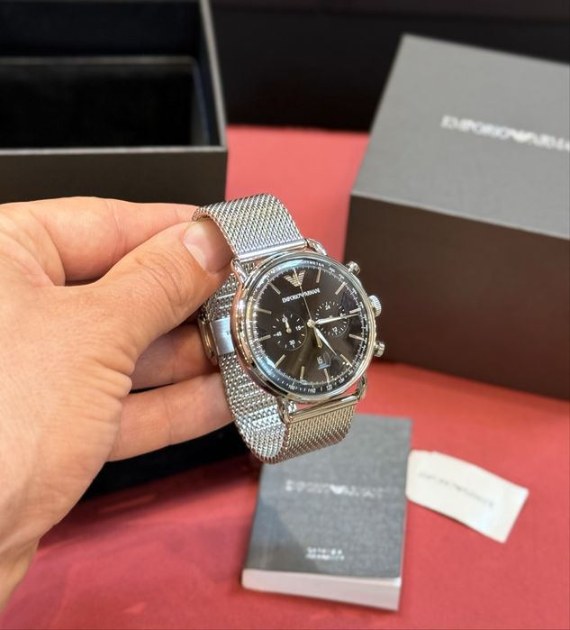 Мъжки часовник Emporio Armani AR11104 Aviator Chronograph