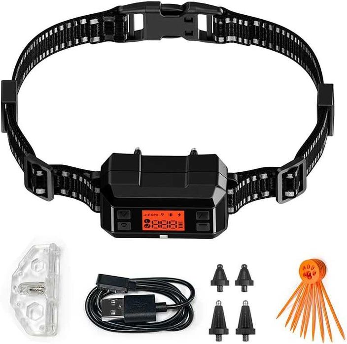 POIIOPY Безжична GPS ограда, нашийник за кучета от 3-то поколение