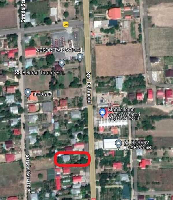 Casă în Vânători-Galati, la DN 26