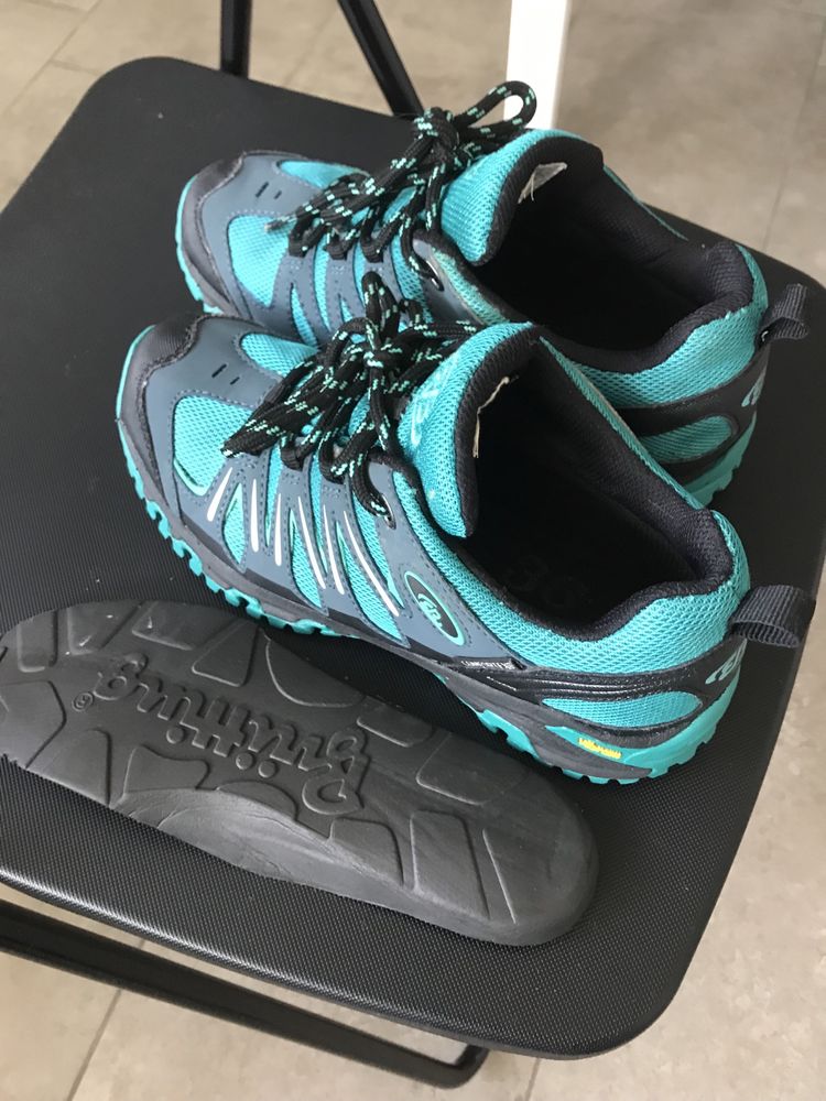 Bocanci trekking sport pentru copii Brutting, marimea 36, impermeabili