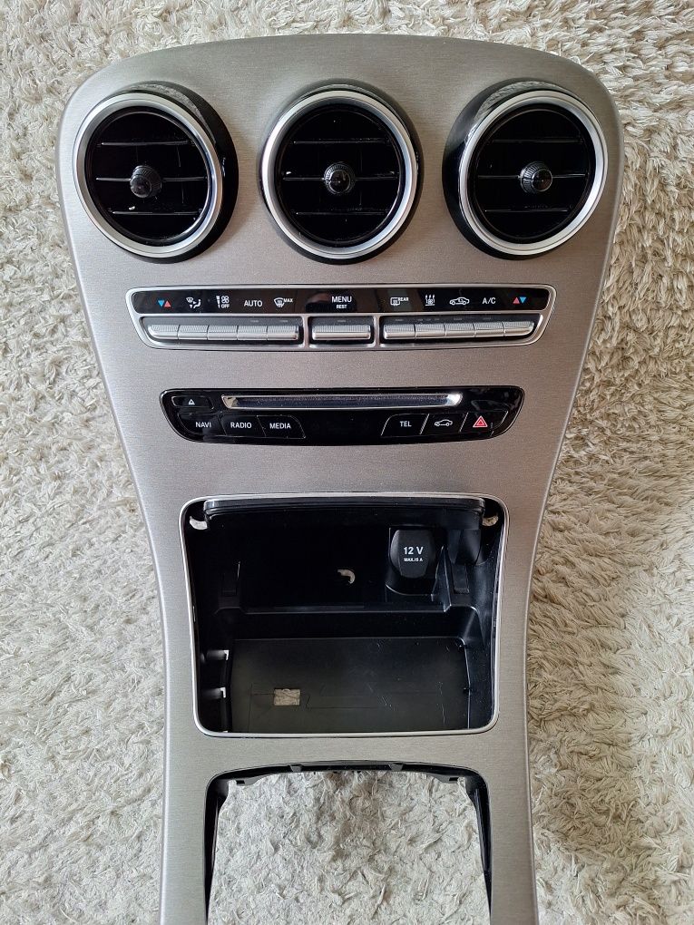 Consola centrala bord  mercedes glc x253  c253 , c class w 205