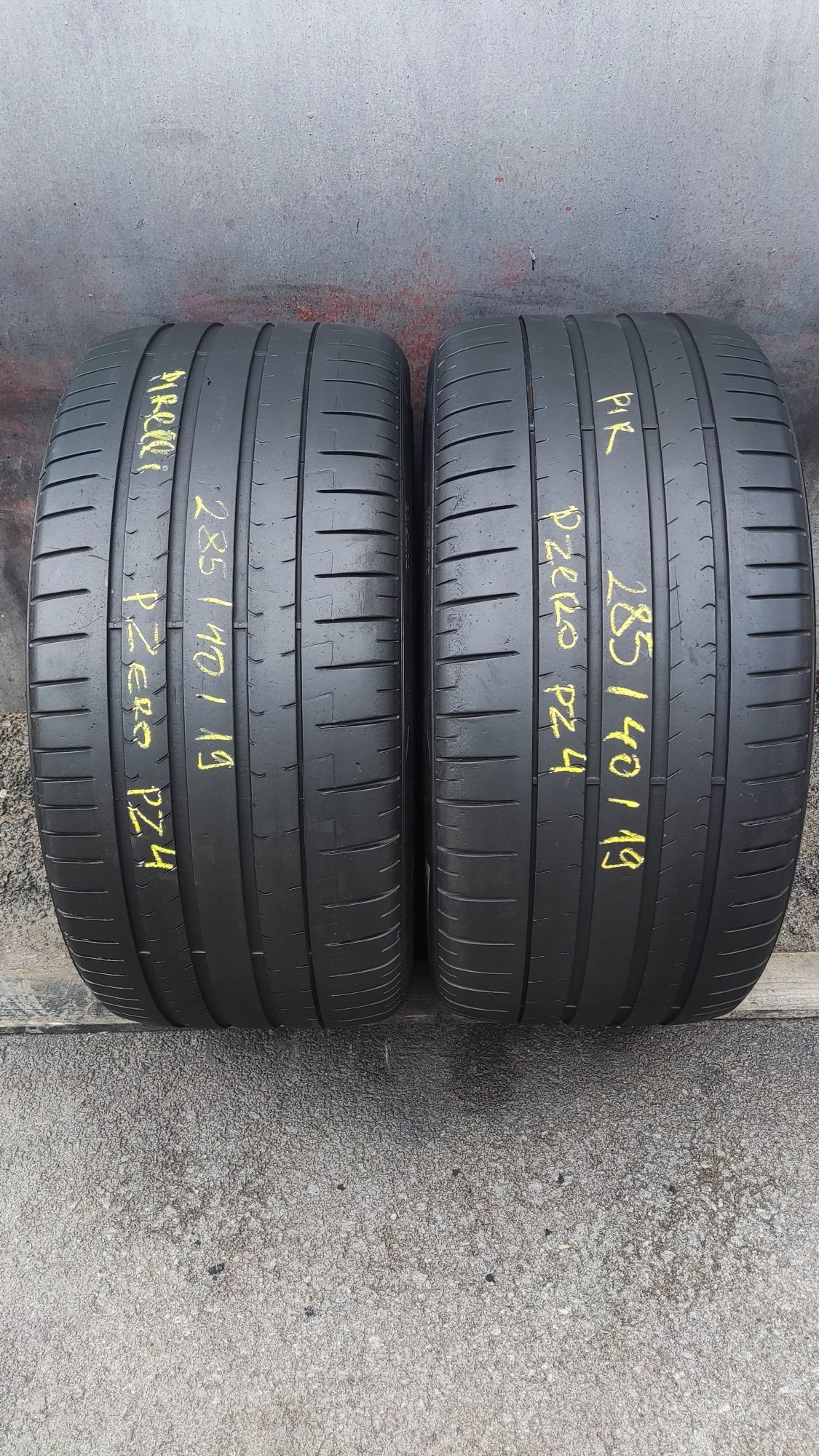 2бр. летни гуми 285/40/19 Pirelli PZero PZ4, XL подсилени, хомологация