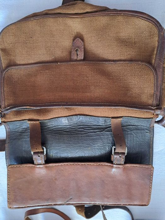 cartusiera piele geanta vanatoare