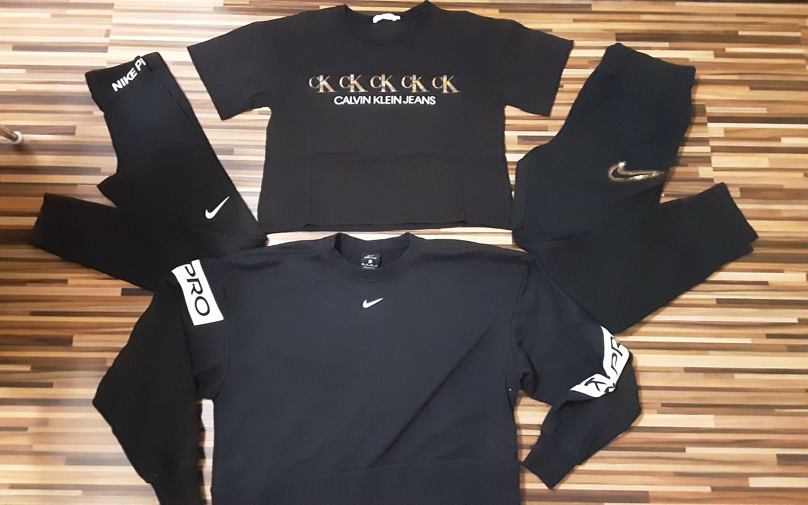 (XS) NIKE PRO Calvin klein оригинални клин(35лв)блуза(59)долница(69лв)