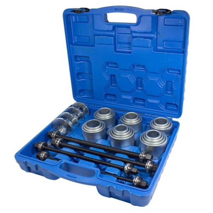 Комплект за набиване и избиване на селенови втулки 28 части RockForce
