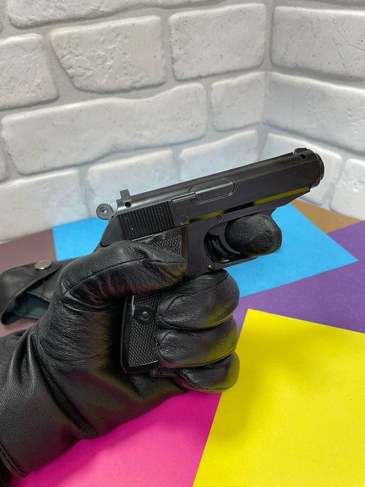 Зажигалка пистолет Вальтер газовый