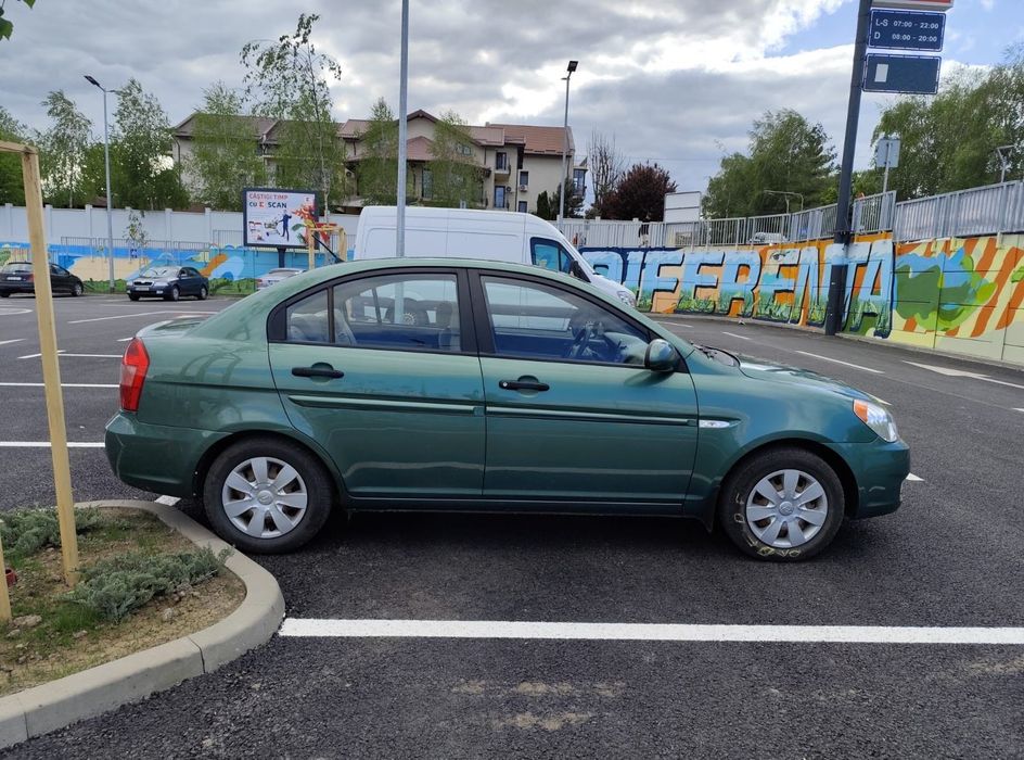 Hyundai Accent 1,4 benzină + GPL, butelia mai este valabila 9 ani, CP