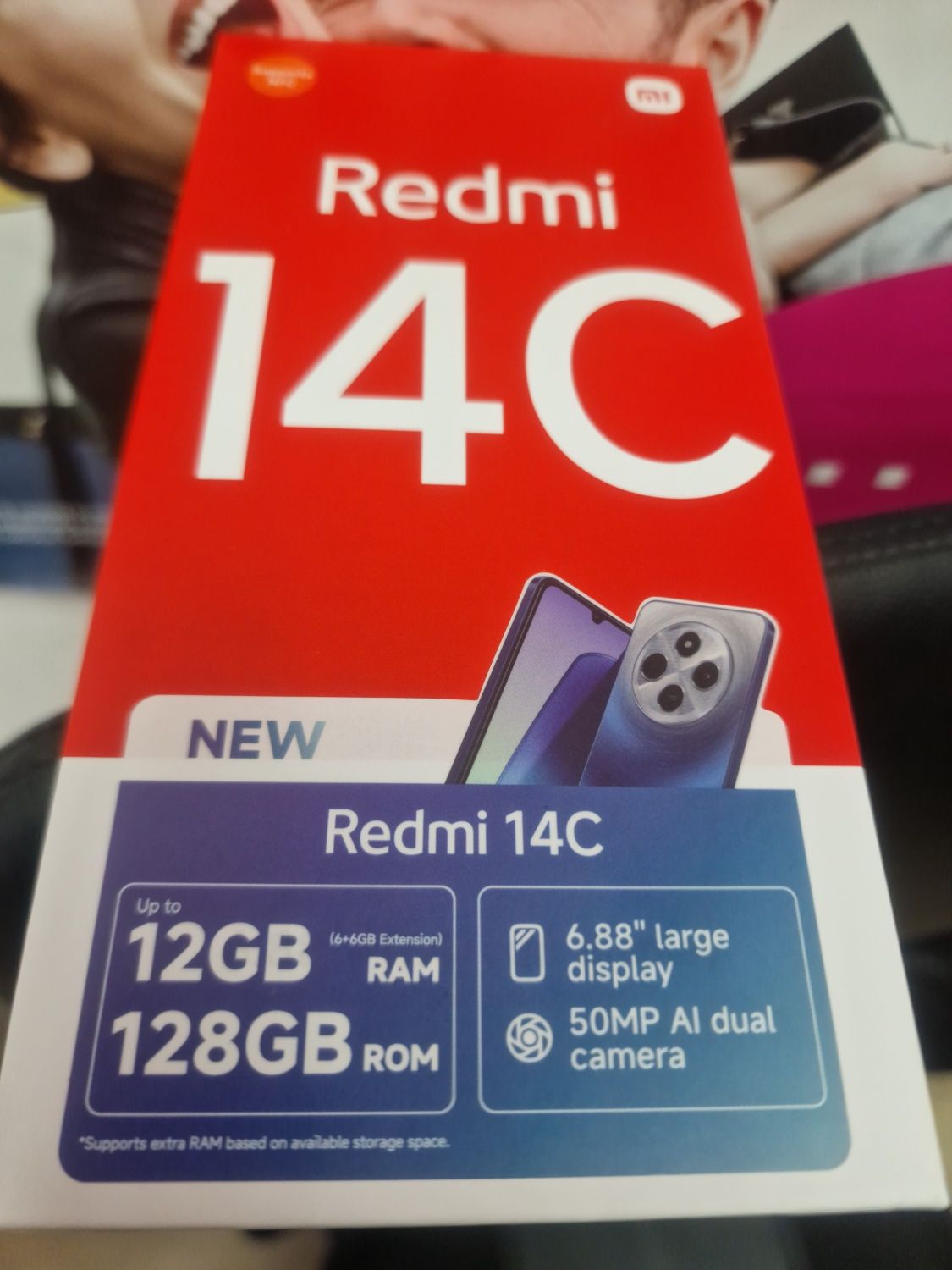 Redmi 14C sigilat+ 2ani garanție  128gb
