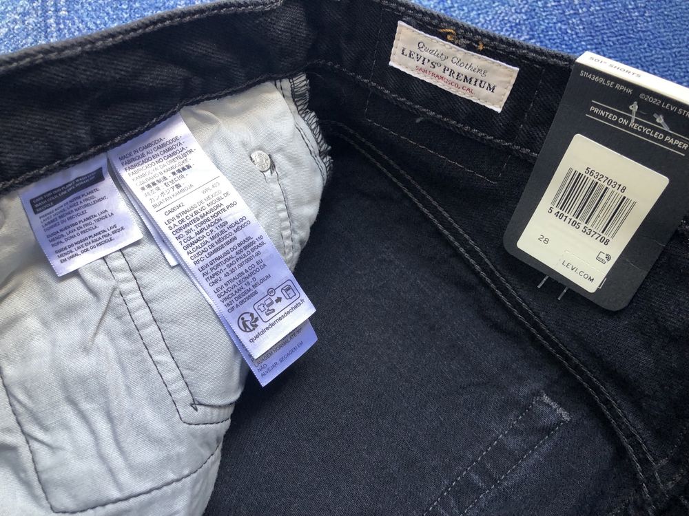 Levis/Levi's 501 High Rise Shorts ОРИГИНАЛ дамски къси дънки 26/27/28