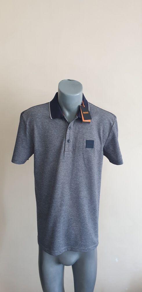 Hugo Boss PeOxford Pique Cotton Mens Size M НОВО! ОРИГИНАЛНА Тениска!