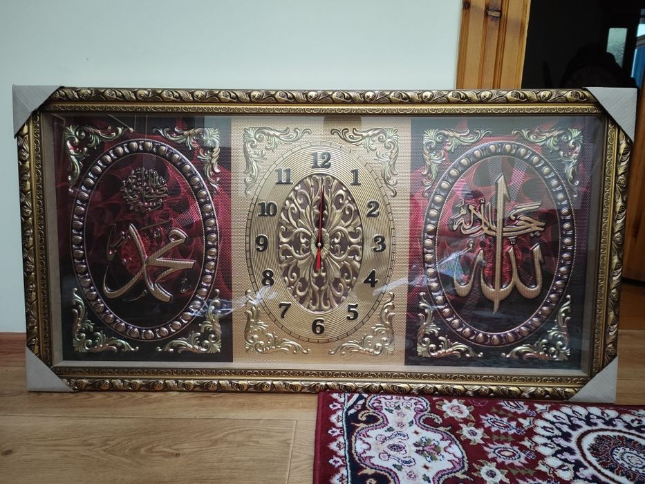 Настенные часы картина большой 115х60 см