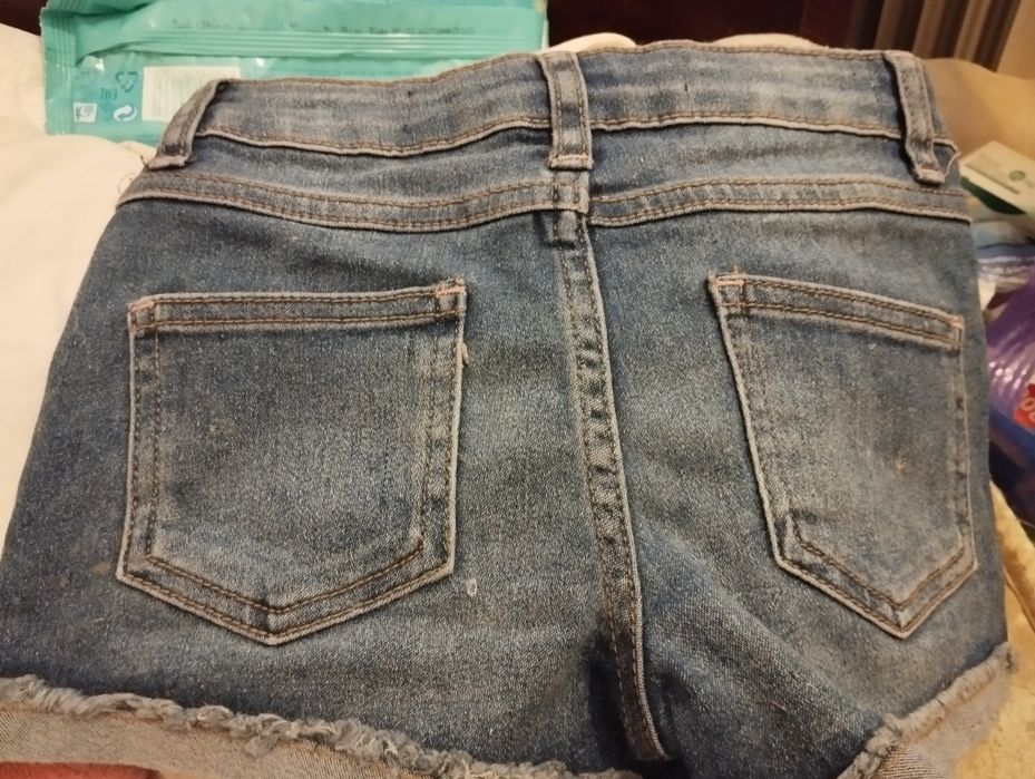 Blugi scurți Denim originali pentru fete