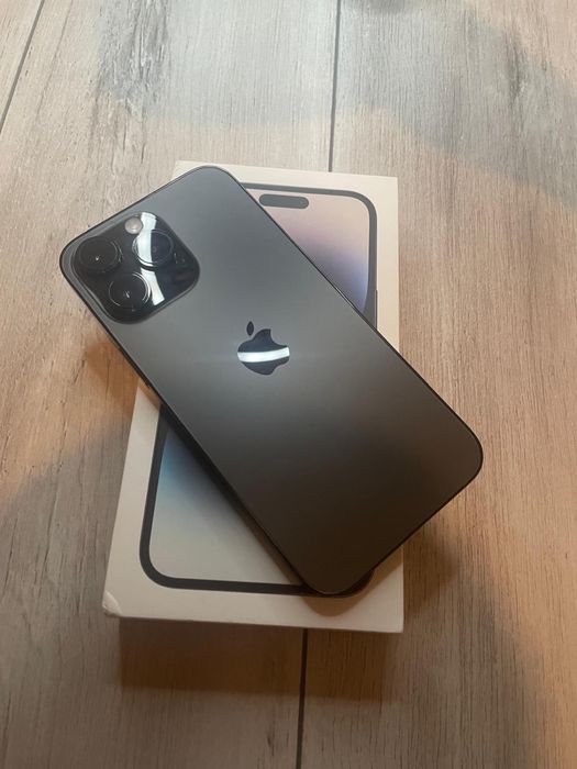 Iphone 14 pro max, black, 128gb, la cutie