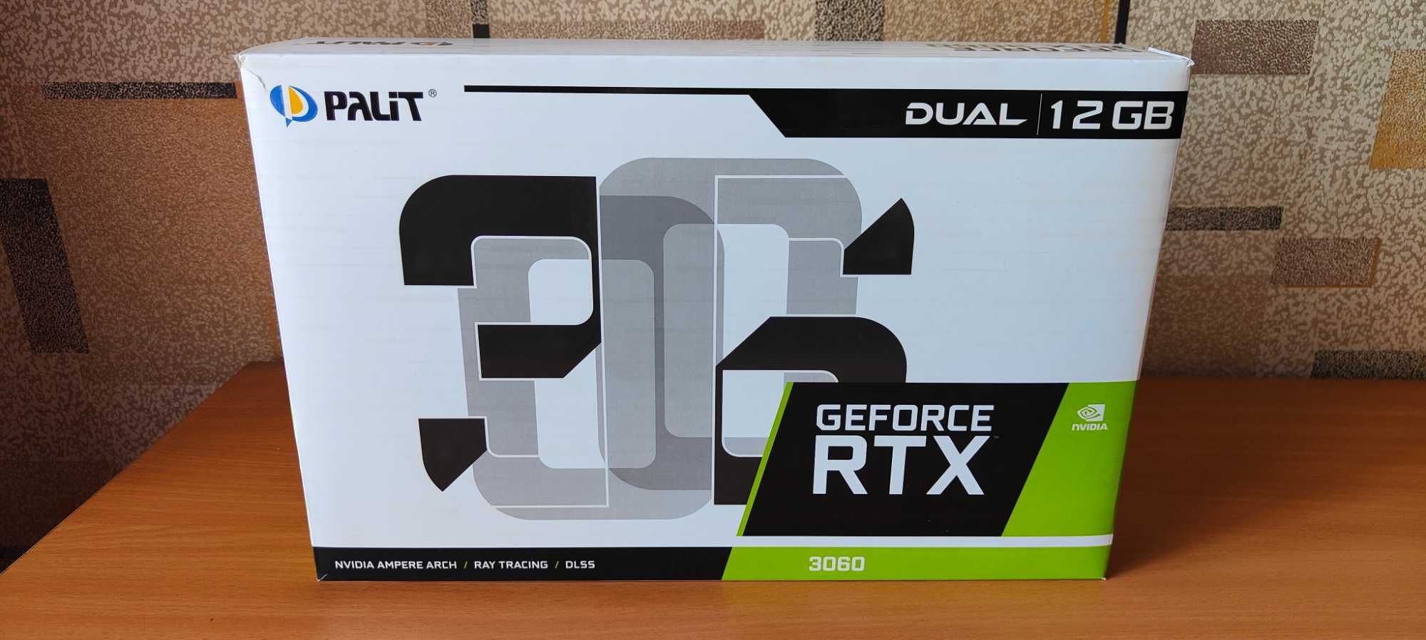 Видеокарта Palit GeForce RTX 3060 dual 12 Gb