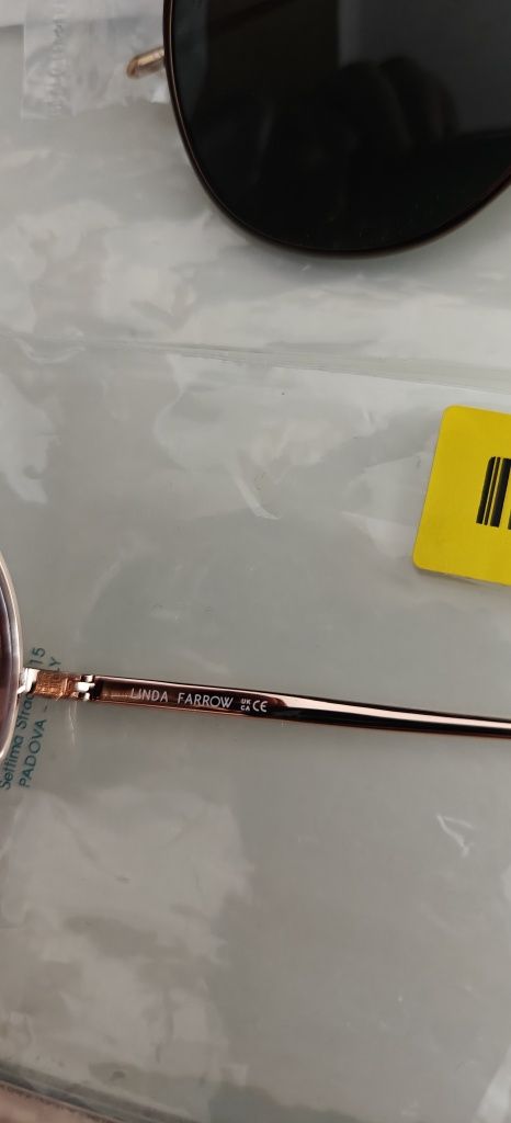NOU 50%REDUS Ochelari soare unisex Linda Farrow Originali,