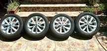 Jante Aliaj 16+ Cauciuc Continental 205-55-16  - Originale Skoda